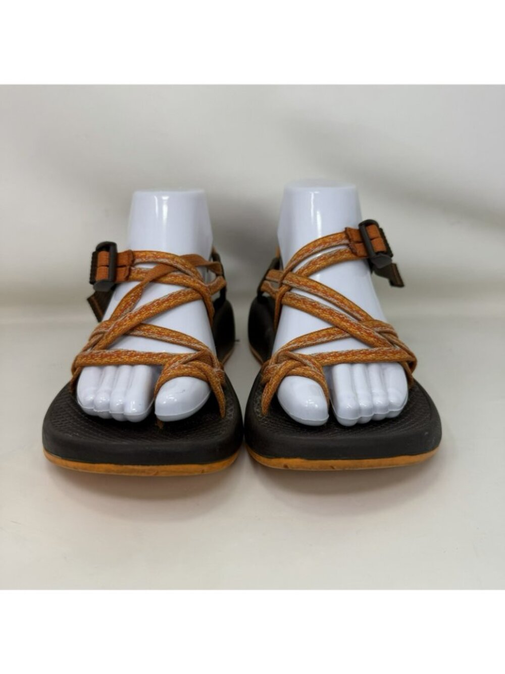 Chaco Sandals ZX3  Triple Strap Slingback Hiking Sandals Orange Women’s Size 8 - Picture 3 of 7